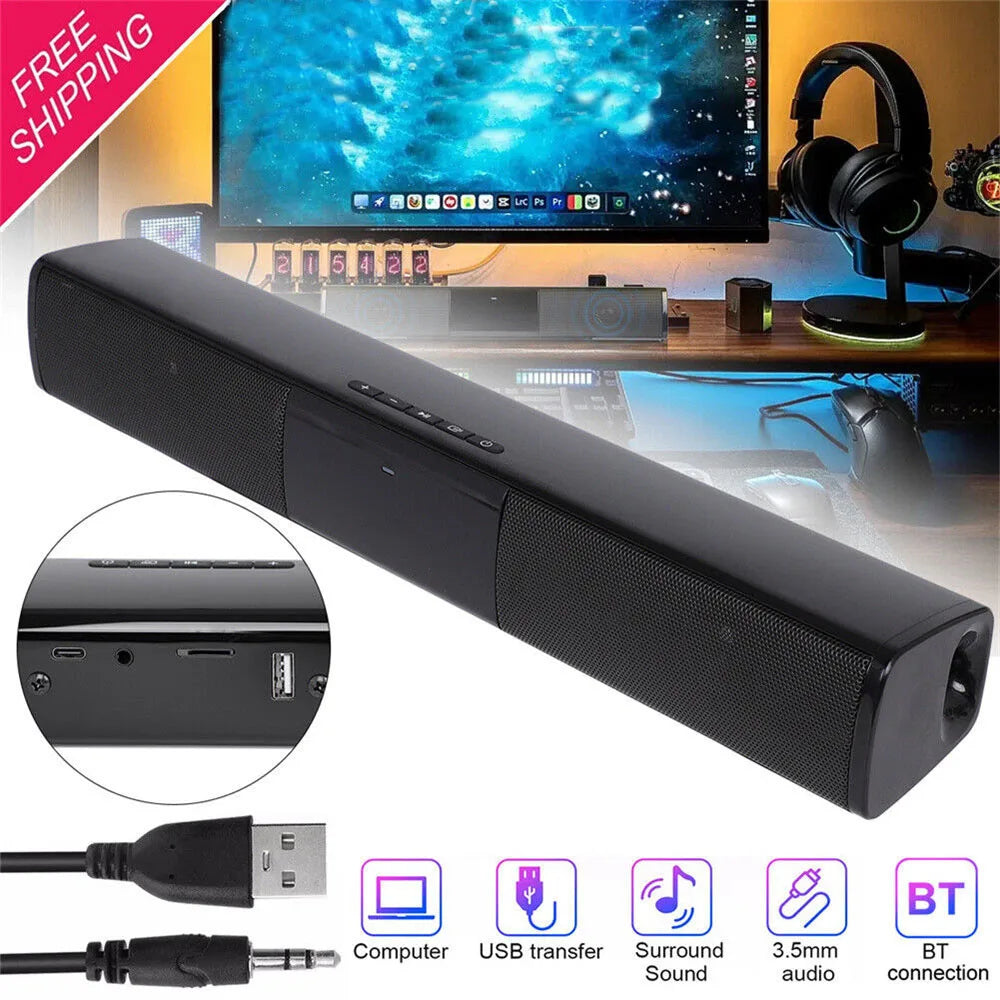 Home Theater Sound System Bluetooth Speaker Computer Speakers For TV Soundbar Wired Wireless Bass Subwoofer Speaker