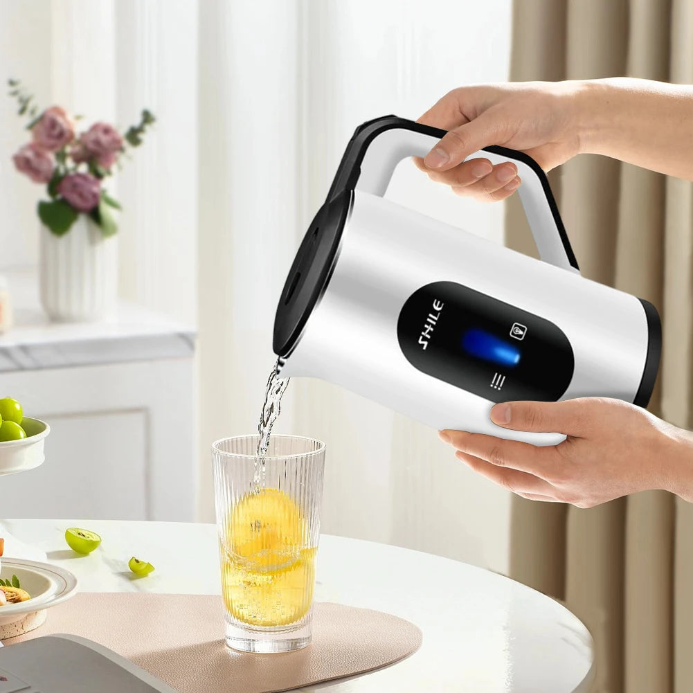 2.2L Electric Kettle Temperature Control Thermos Bottle Auto-Shutoff Thermal Water Kettle 1500W Fast Boil Multifunction