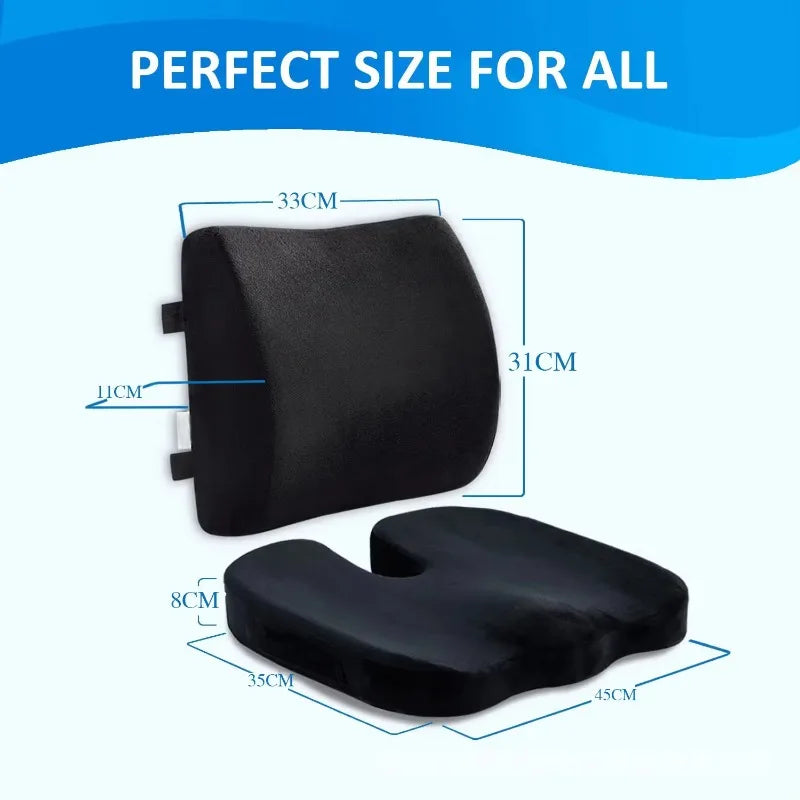 Car cushion memory foam office ergonomics seat beauty hip seat seat cushion cushion back