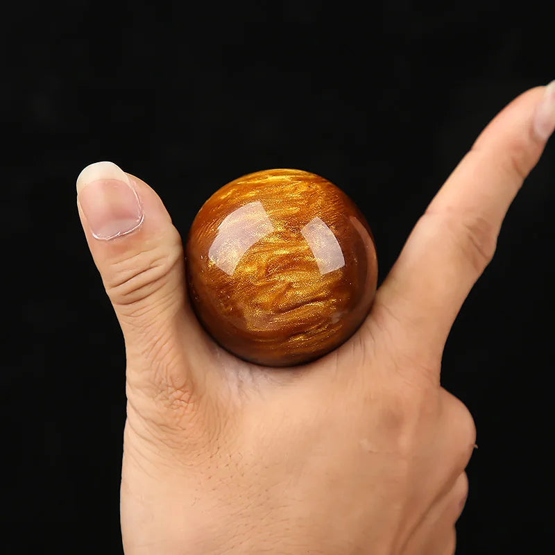 2pc Massage Handball Health 5cm Fitness Health Ball natural resin Hand Meditation Exercise Stress Relief Balls Hand