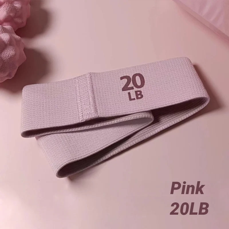 Elastic Workout Bands Anti-Slip Squat Portable Glute Thigh Yoga Gym Equipment Resistance For Legs And Butt Hip Booty