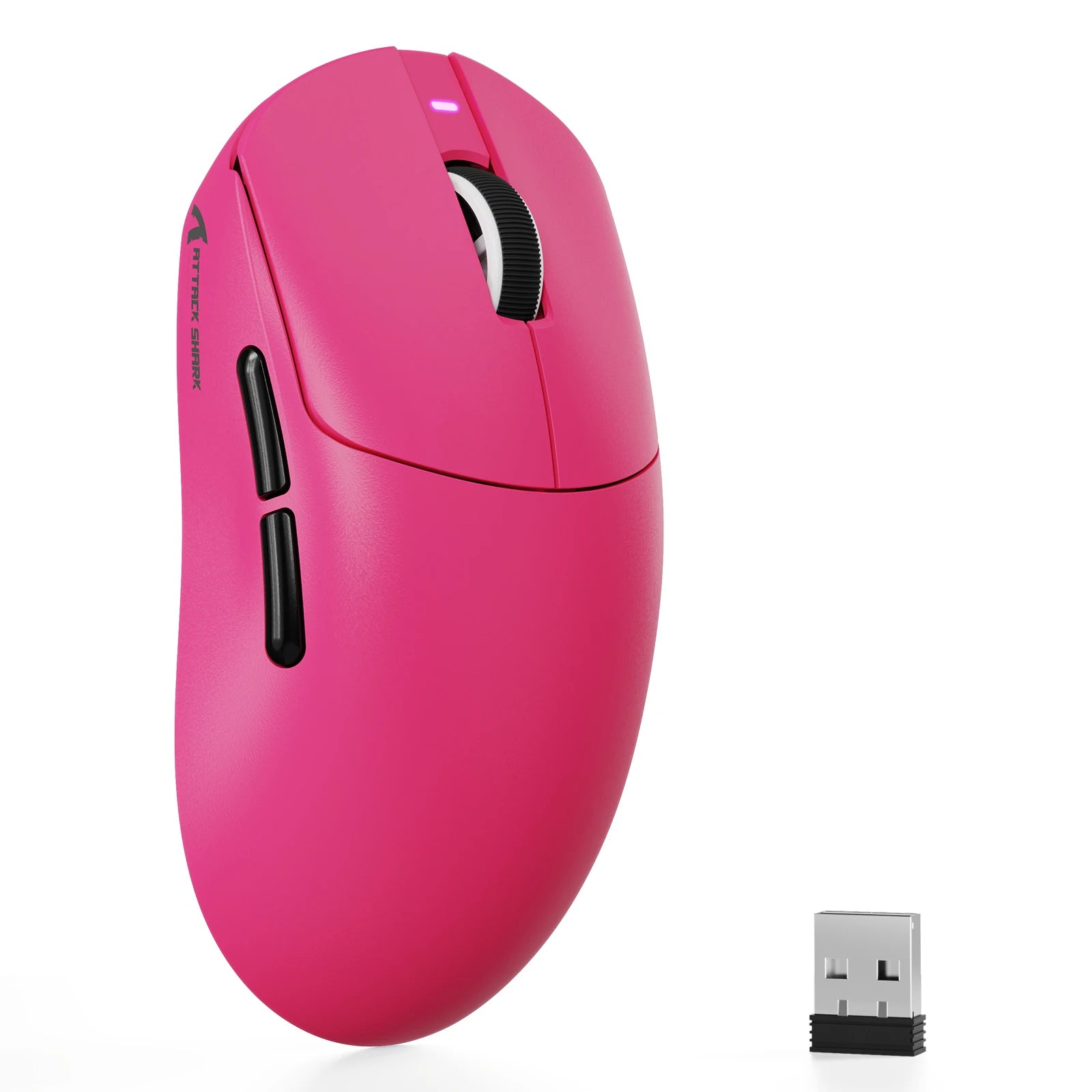 ATTACK SHARK X8SE Wireless Gaming Mouse,Adjustable 25K DPI PAW3311 Optical Sensor,Ergonomic 59g Lightweight,Triple