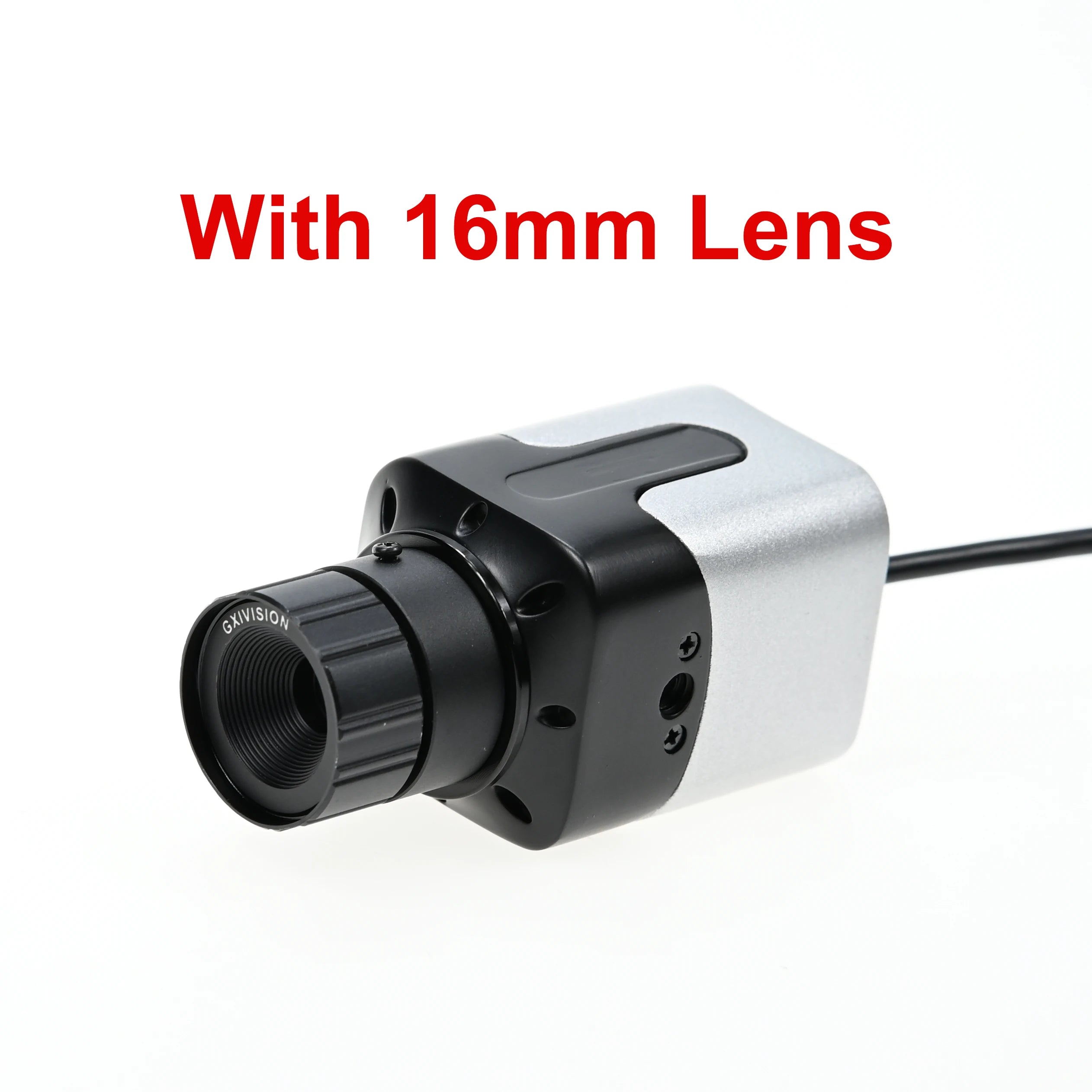 120FPS Global Shutter USB Camera 720P OV9281,Monochrome,1MP Webcam 1280x720,With 5-50mm Varifocal CS Lens,Capture High