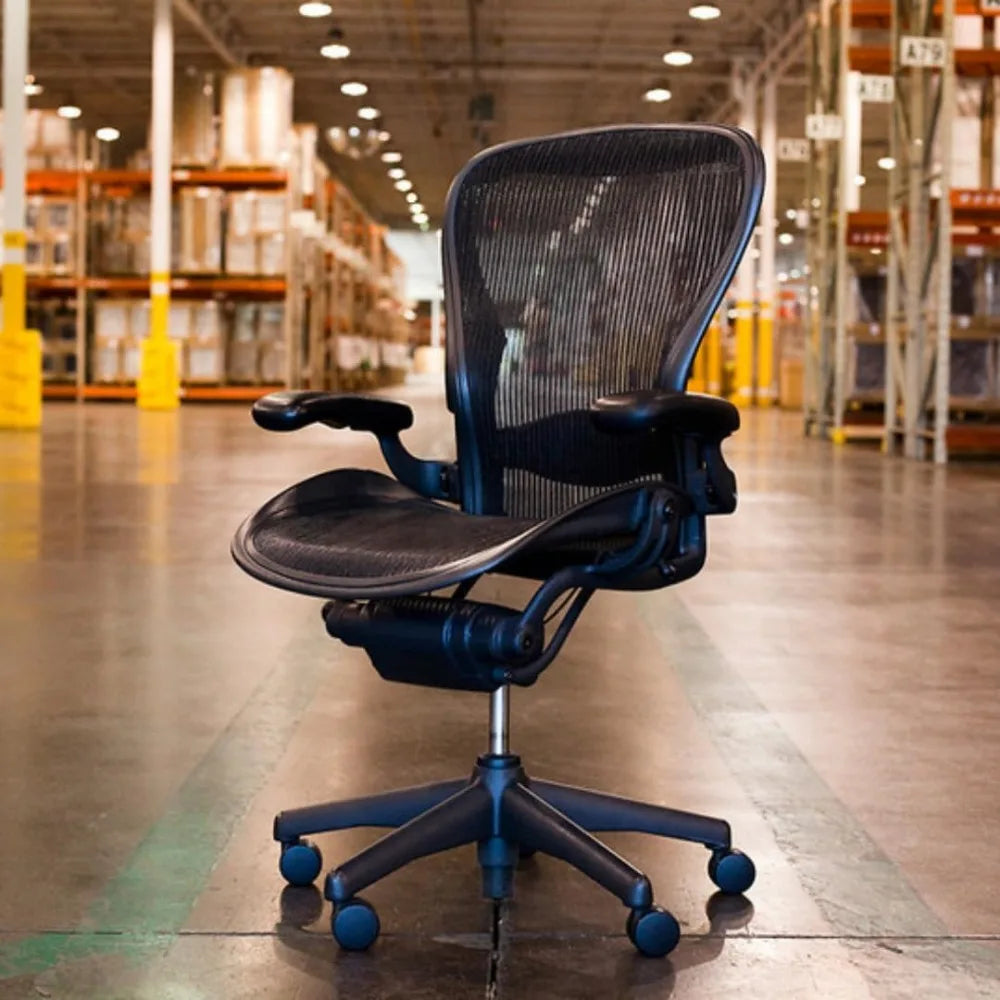 Herman Miller Office Chair Size B | Fully Adjustable with All Features Included| Quick and Easy Assembly| Renewed| 10