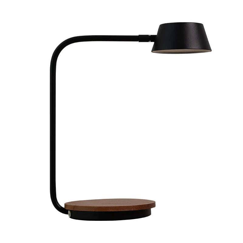 Aisilan Desk reading stand lighting Table Lamp Wood color dimmable touch switch for Hotel bedroom office Bedside