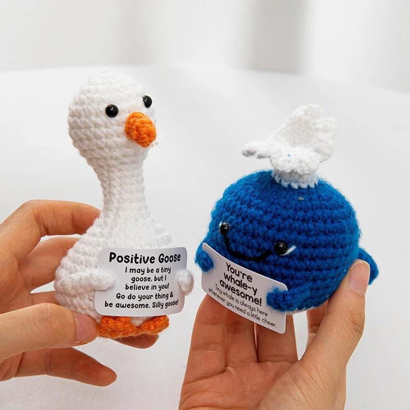 Positive Potato Ornament Desk Accessories Offices Accessories Desktop Decoration Crochet Fruits Vegetables New Year Gift