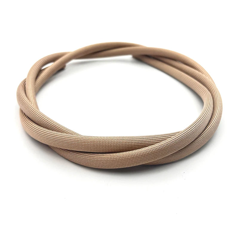 800°C Multi Size Fiberglass Tube Cable Sleeve ID 2.5/3/4/5/6/8/10/12/14/16/20mm Chemical Fiber Alkali Free Fiber