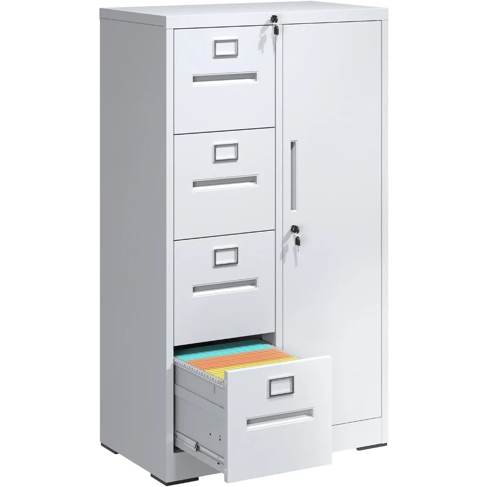 4-drawer-file-cabinet-with-lock-and-1-door-metal-vertical-filing-cabinets-for-home-office-steel-storage-cabinet-for-hanging-le
