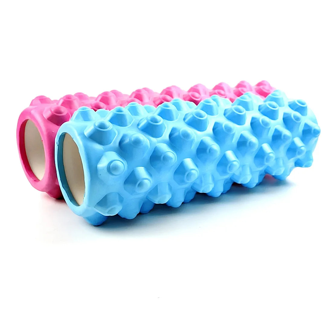 EVA Foam Roller with Texture - Hollow Design for Muscle Recovery & Yoga - Foam Roller