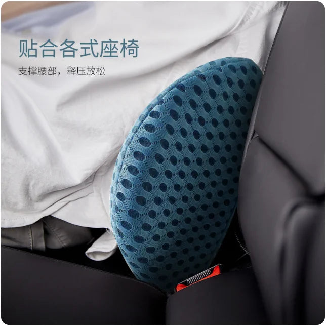 Breathable Memory Cushion Interior Accessories Bed Sleeping Pillow Car Seat Waist Pillow Lumbar Support Pillow Foam Car