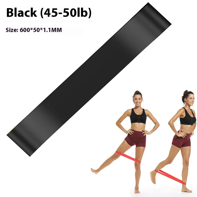 Fitness Resistance Bands Thickened Yoga Elastic Sheet Stretch Band Agility Training Strength Training Gym Equipment