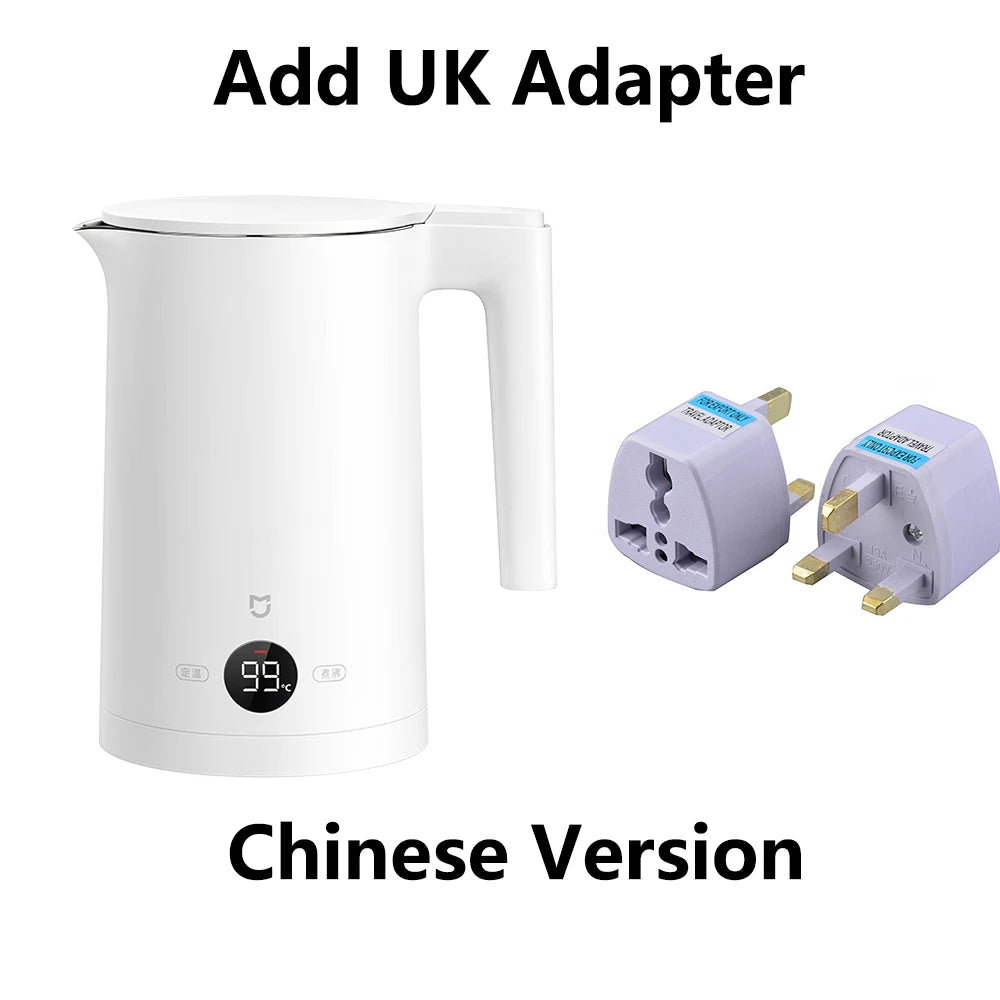 Xiaomi Mijia Constant Temperature Electric Kettles 2 LED Digital Display 4 Thermos Modes Water Teapots for Travel