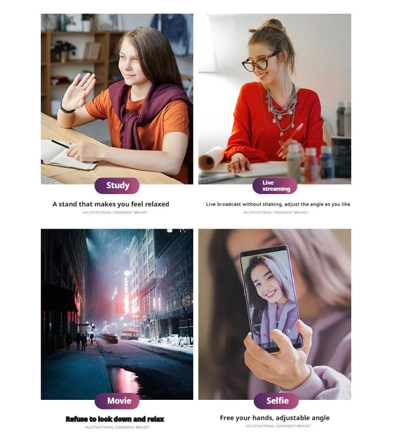 Universal Floor Tablet Stand Mobile Phone Holder Phablet Live Stream Clip Support Lazy Grip for Cell Phones And Tablets