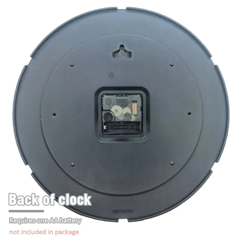 30cm 12inch Wall Clocks Living Room Silent Brief Wall Clock Nordic Fashion Wall Watch No Second Hand Simple Quartz Clock