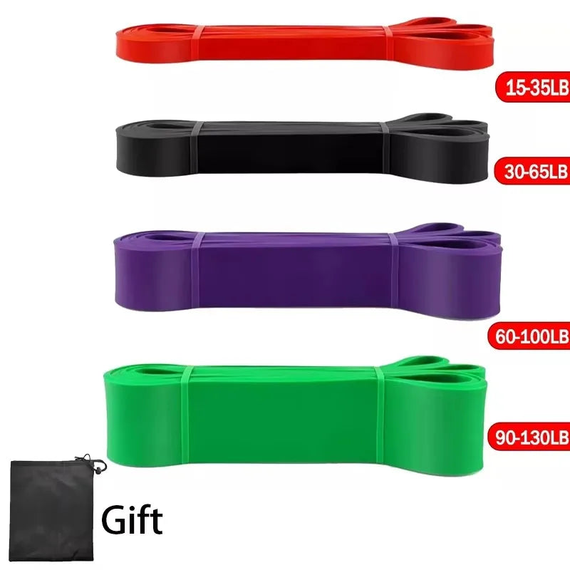 Resistance Bands Exercise Elastic Band Home Yoga Gym Equipment Accessories Sports Power Pull-Up Assist Band