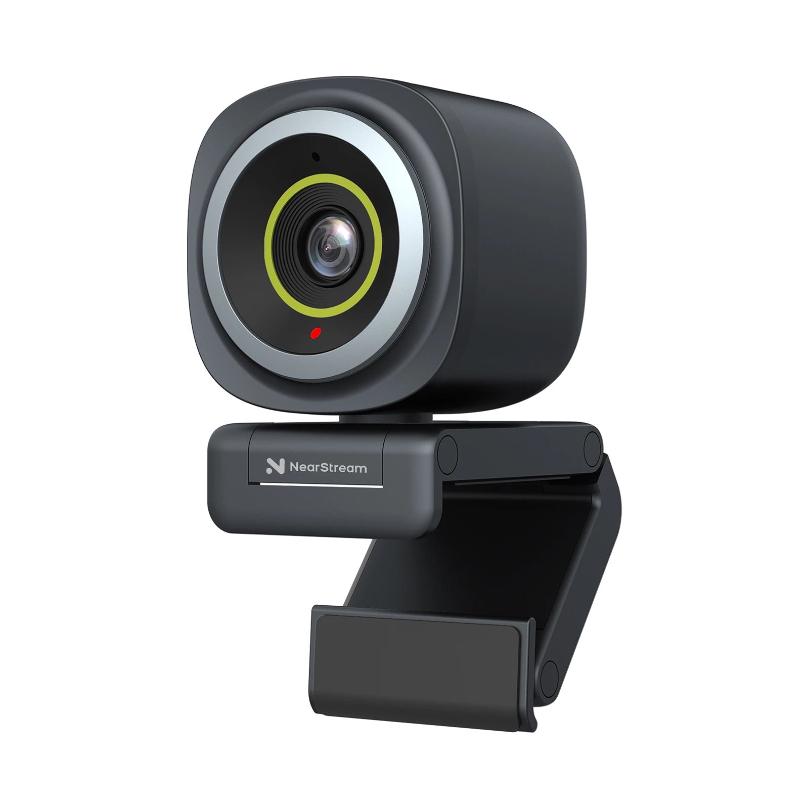Nearstream 4K Webcam HDR 1080P@60FPS Noise Canceling Mic 45°-95°Adjustable FOV Auto Focus AI Framing for PC US Local