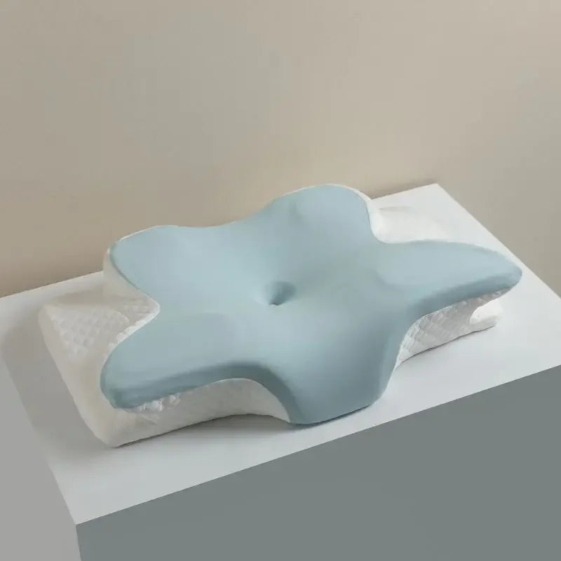 sunmmer cold Sleeping memory pillow slow rebound memory cotton pillow neck pillow butterfly pillow cervical pillow