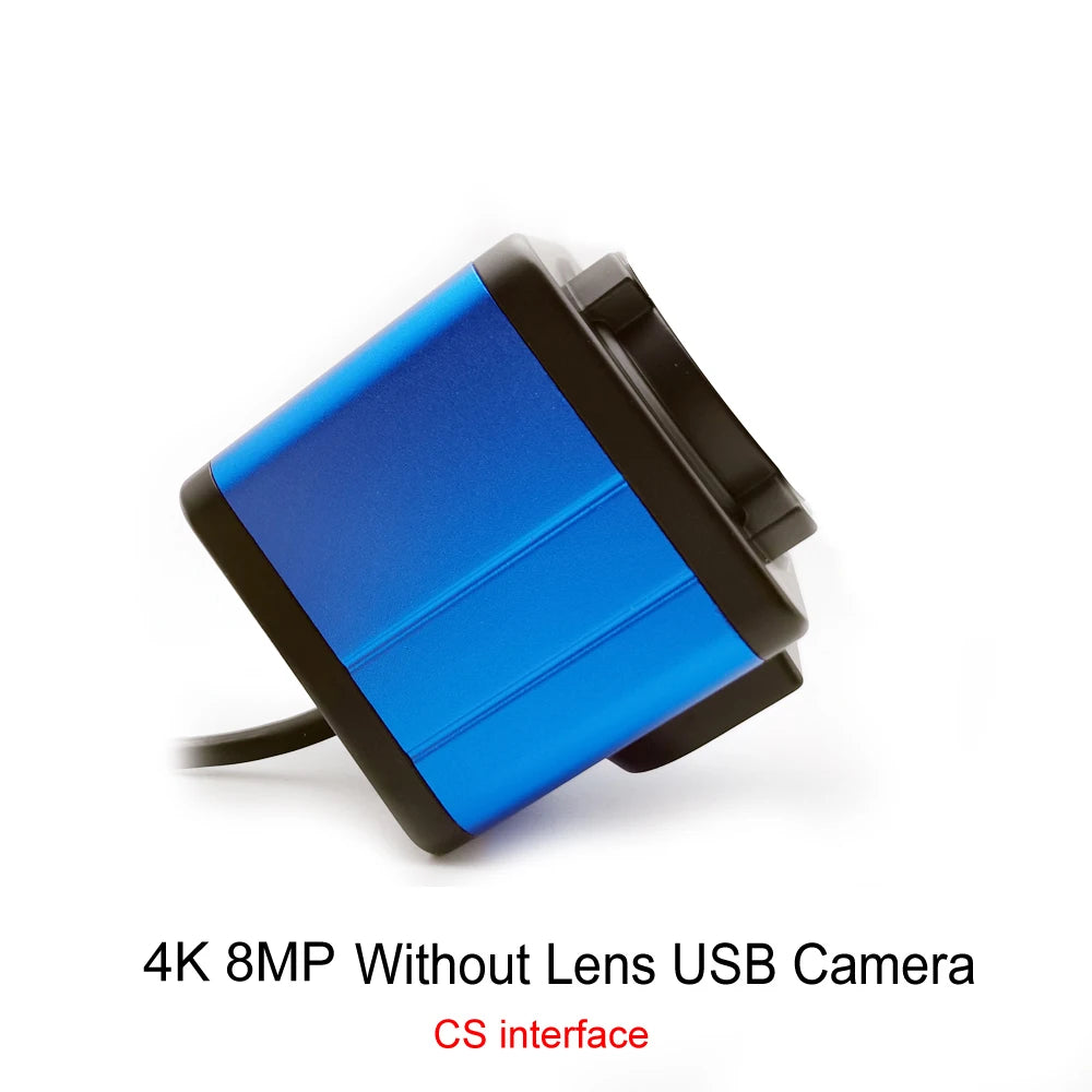 30fps Industrial 4K 8MP CCD IMX415 USB Webcam With 2.8-12mm/5-50mm Manual zoom Lens 2K 4MP UVC OTG PC Video Camera