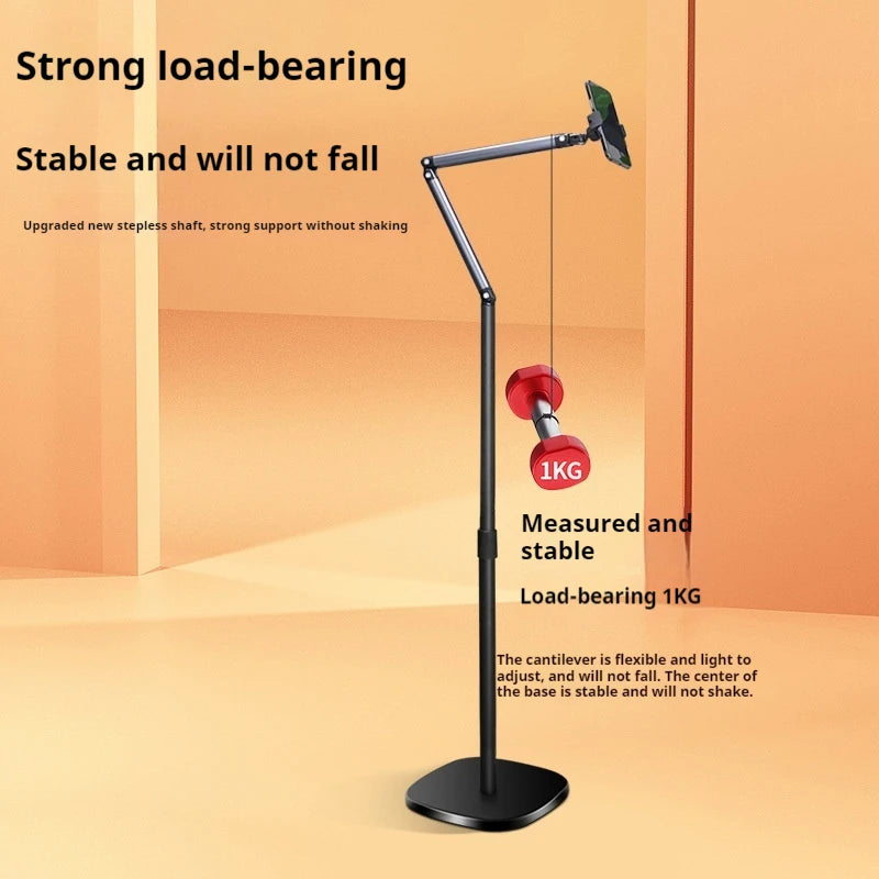 Universal Floor Tablet Stand Mobile Phone Holder Phablet Live Stream Clip Support Lazy Grip for Cell Phones And Tablets