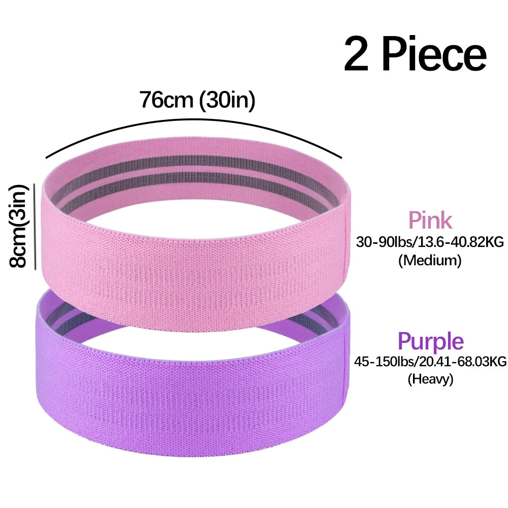 Custom Logo Booty Bands for Women and Men Fitness Elastic Exercise Workout Bands Hip Circle Thigh Squat Gym Equipment