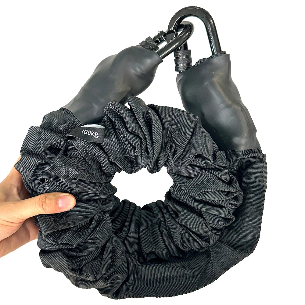 Heavy Duty Bungee Fitness Cord Resistance Cord Elastic Rope Suspension Workout Bands for Home Gym Exercise