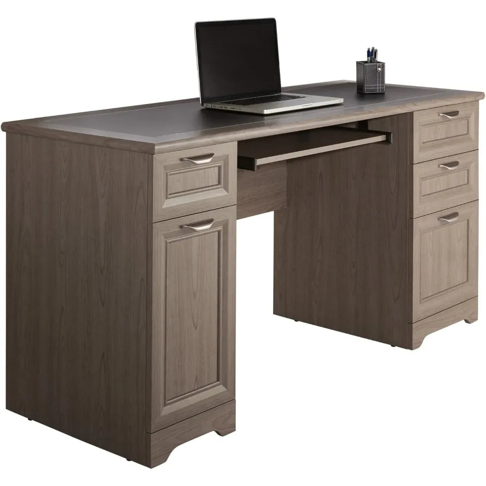 ® Magellan 59’’W Manager’s Computer Desk Gray - United States / Grey