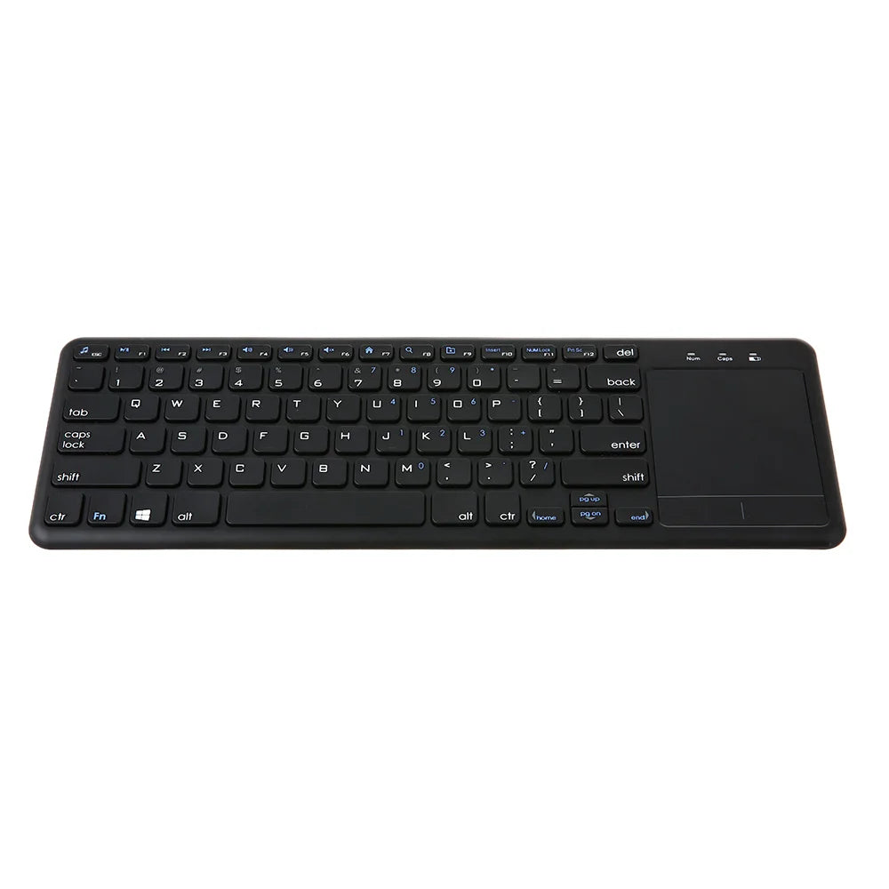 2.4G Wireless Touchpad Keyboard Multi-touch Ultra-slim with USB Receiver for Android Smart TV Computers Ladtops