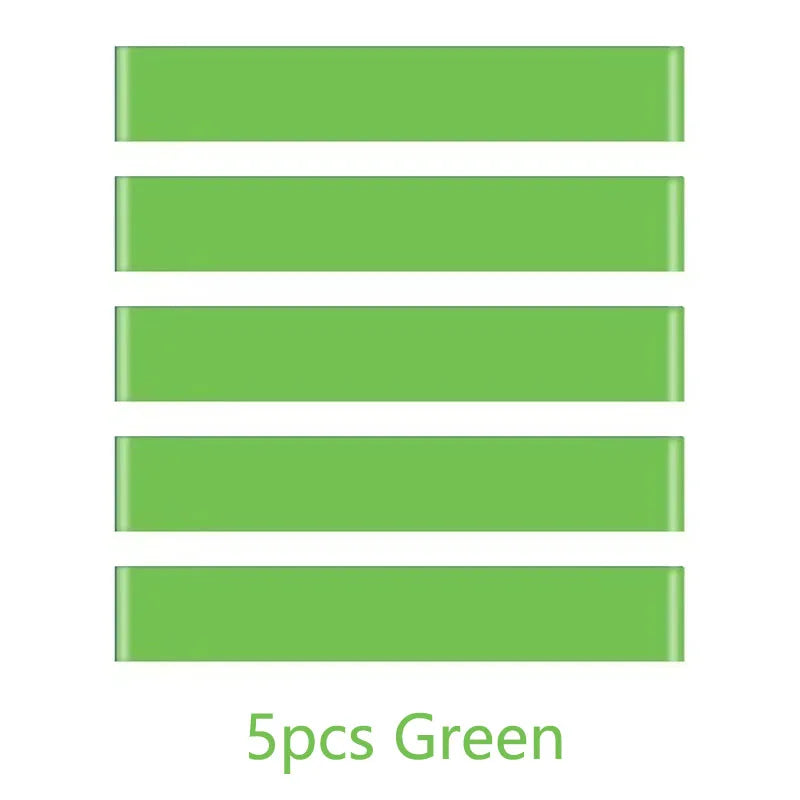 1/5/10/15pcs Fitness Resistance Band Yoga Elastic Band Stretching Band Butt Lifting Back Opening Leg Exercising Tool