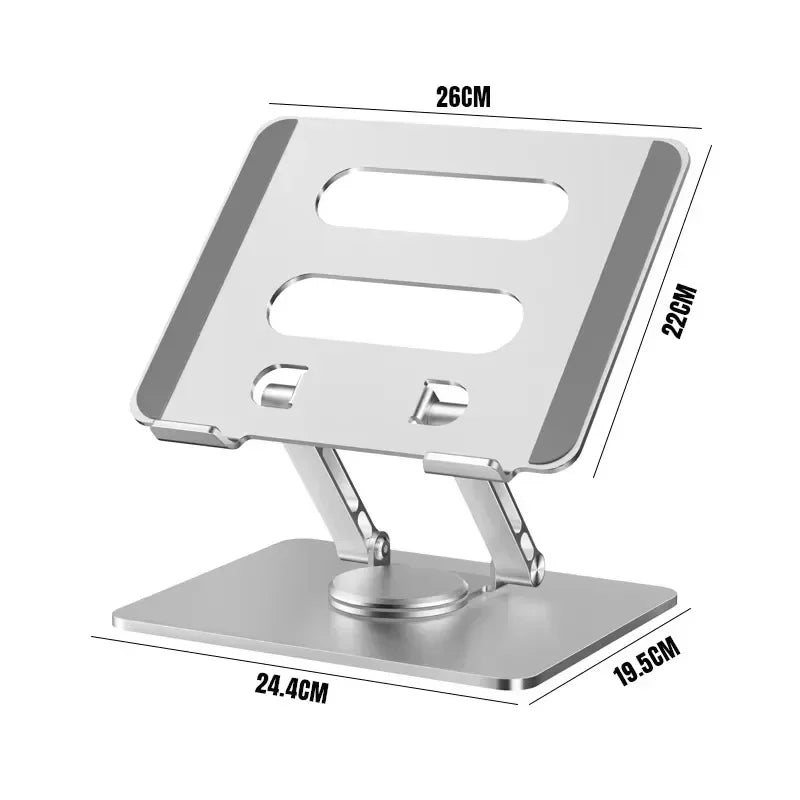 Aluminum 360° Rotation Portable Desktop Foldable Laptop Tablet Holder Bracket For iPad Macbook RedmiBook Galaxy Tab