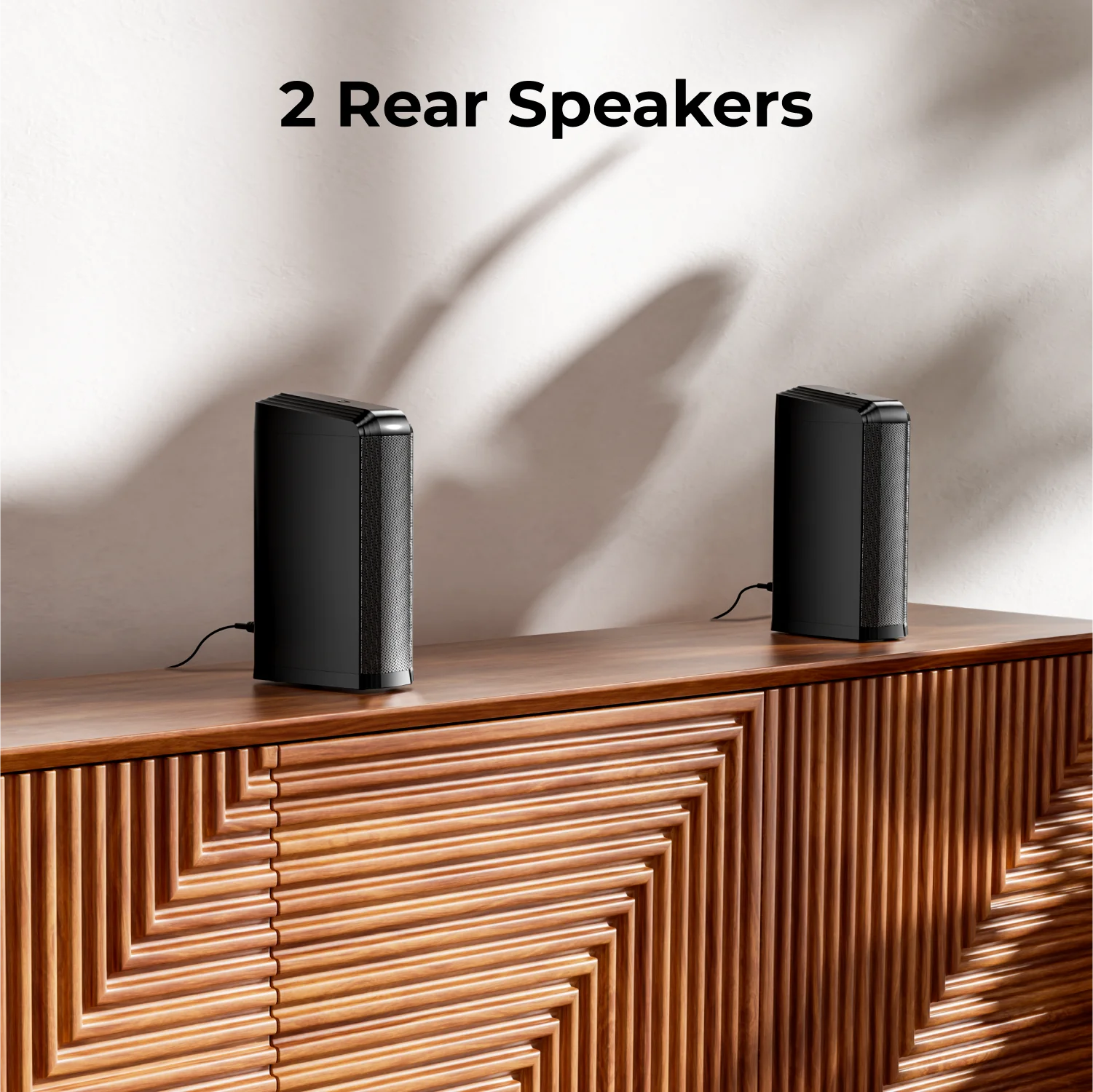 ULTIMEA 7.1 Surround Sound Bar with 2 Surround Speakers & 6.5’’ Subwoofer Surround Sound System for TV with RGB APP