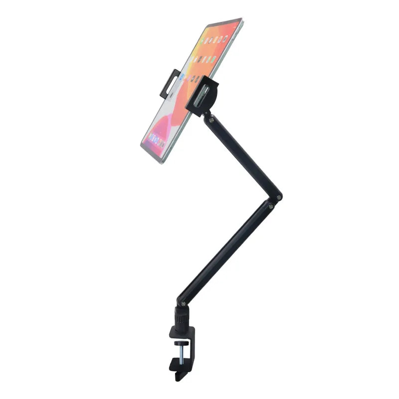 For Phones Tablets Online Live Office Stand 4.7-17.3Inch Desktop Fixed Rotating Three-Fold Adjustable Telescopic