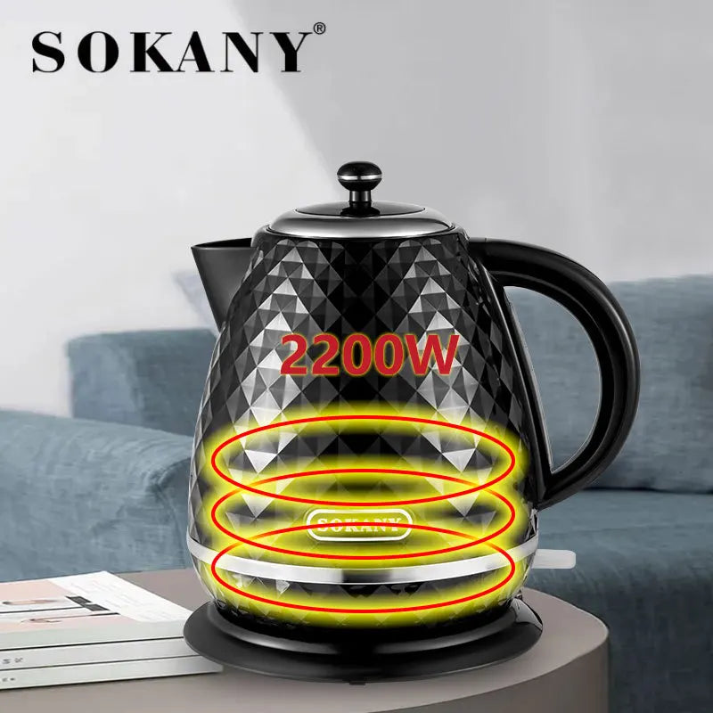 SOKANY1032 household fast water boiling automatic power off 1.7L hot water kettle