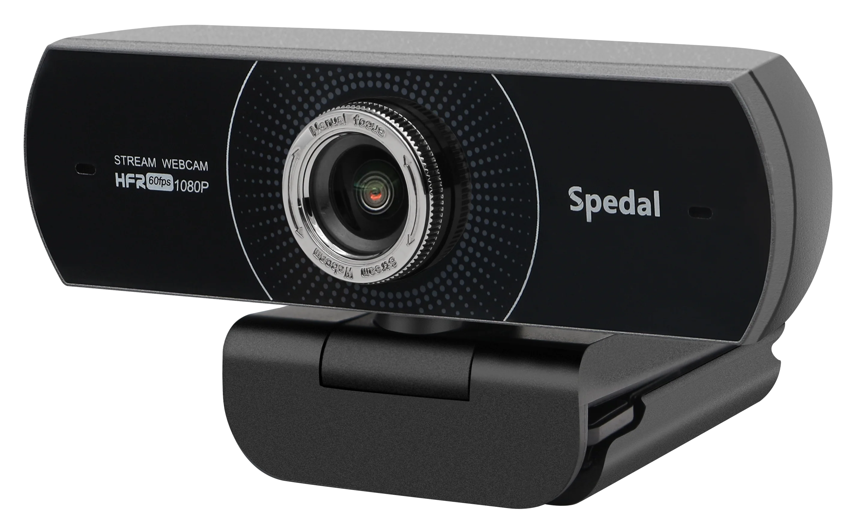 Spedal 934 Hd 1080P 60fps Usb Streaming Webcam with Microphone for Computer Meeting Web Camera Windows Mac Linux - black