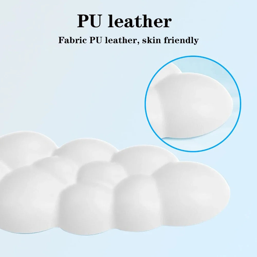 Cloud Wrist Rest Keyboard Memory Foam Mouse Mat Anti-slip Keyboard Handle Support MousePad Set Ergonomic Cloud Wrist