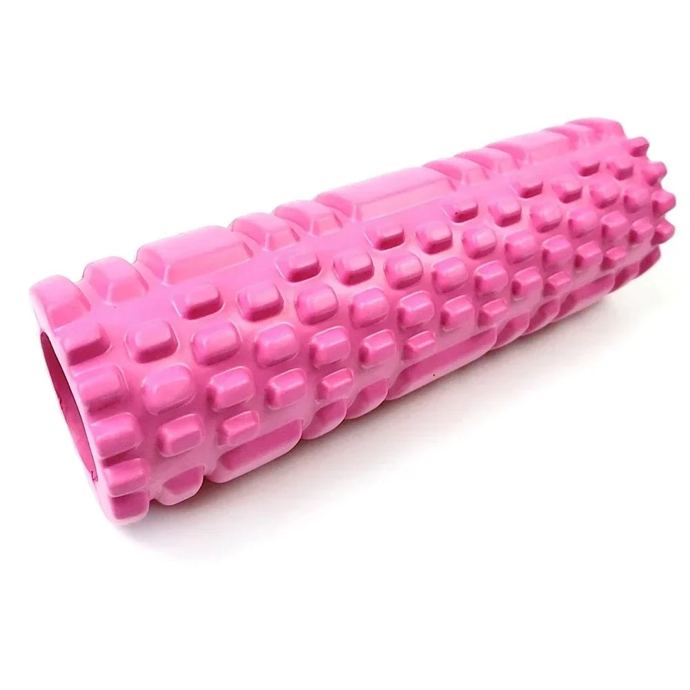 Hollow Foam Massage Roller - Yoga Fitness Column for Muscle Relaxation & Exercise Support Training Companion - Foam