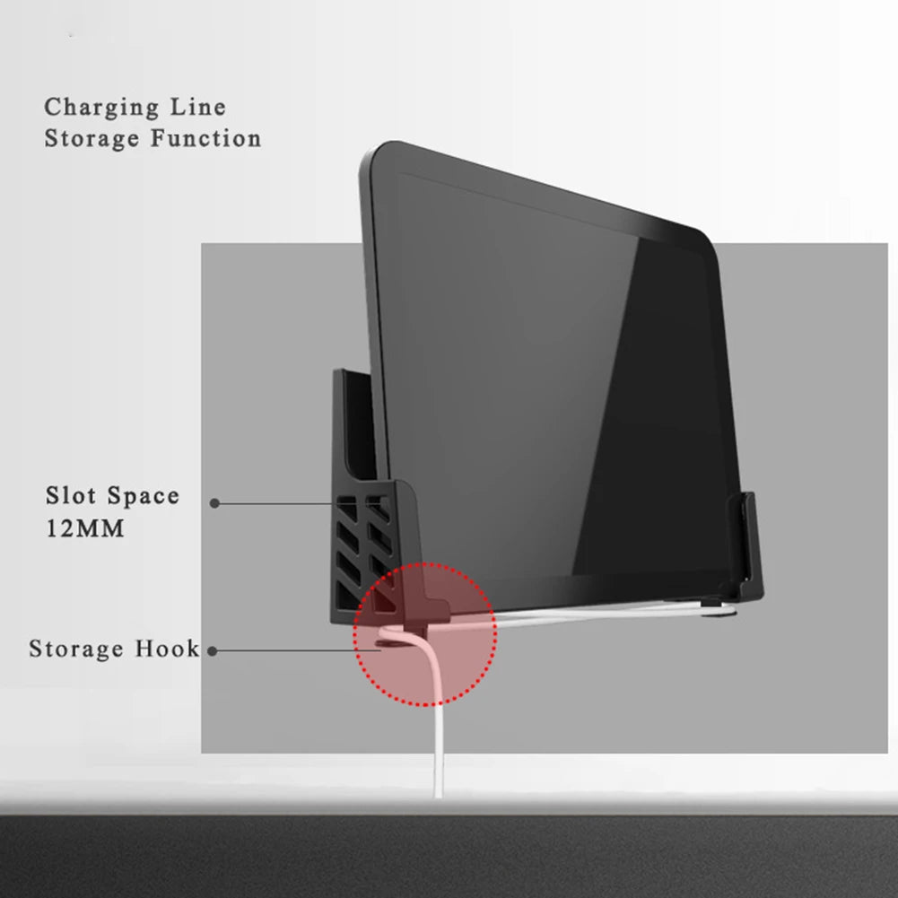 2pcs-adjustable-wall-mount-tablet-holder-universal-phone-frame-stand-bracket-bedroom-storage-support-rack-1