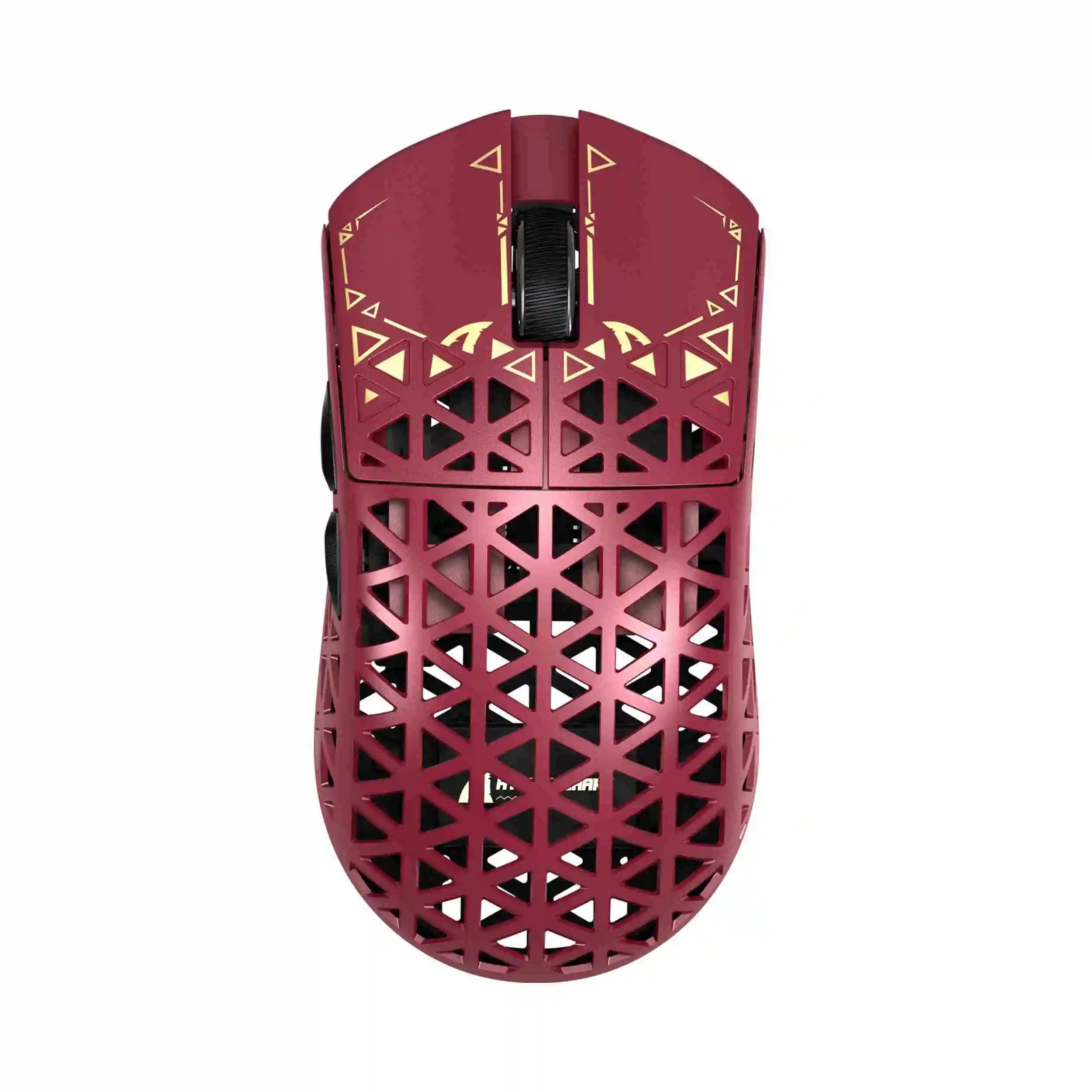 MAMBASNAKE x ATTACK SHARK R5Ultra 8K Carbon Fiber Wireless Gaming Mouse with 42000 DPI -PAW3950 MAX Sensor - Red