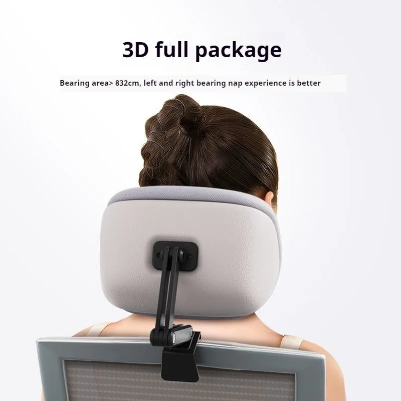 Upgraded Memory Foam Headrest Attachment For Office Chair Adjustable Height Angle Elastic Head Pillow Neck Support Rest