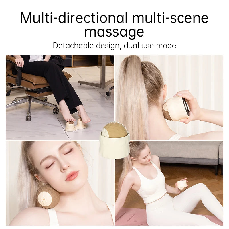 Deep Tissue Mobility Massage Ball for Foot Neck & Full-Body Muscle Relief Myofascial Release Trigger Point Therapy Pain