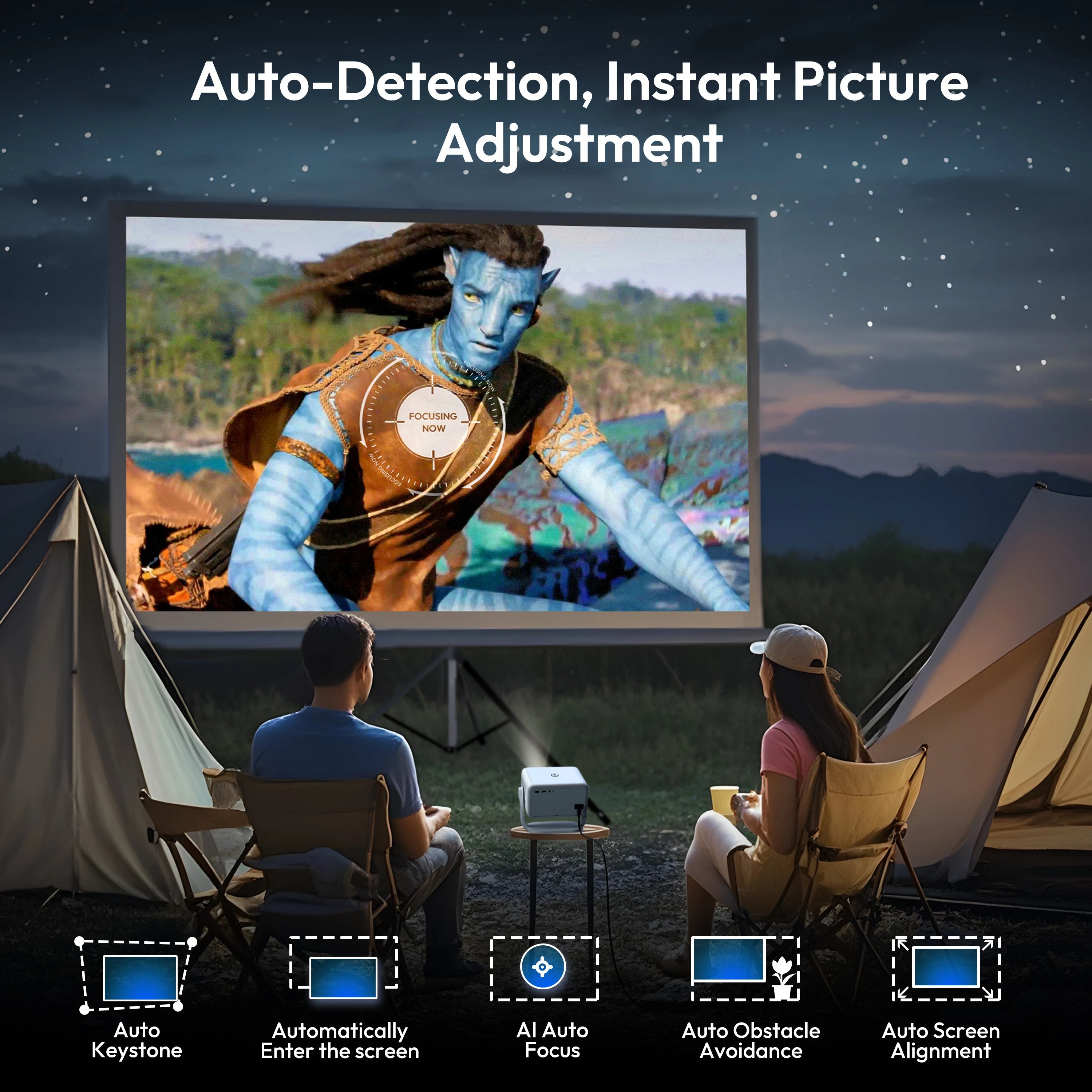 XGODY Gimbal N6 Projector Full HD 1080P 2.4G 5G WiFi LCD LED Video Movie Beam Android Projector Home Theater Cinema