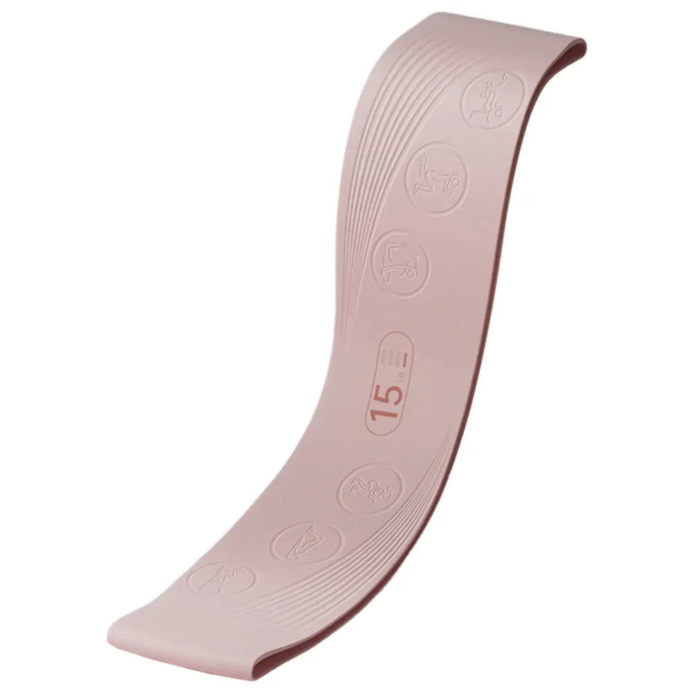 Silicone Resistance Bands with 4 Resistance Levels Workout Stretch Bands for Strength Training for Home Gym Yoga