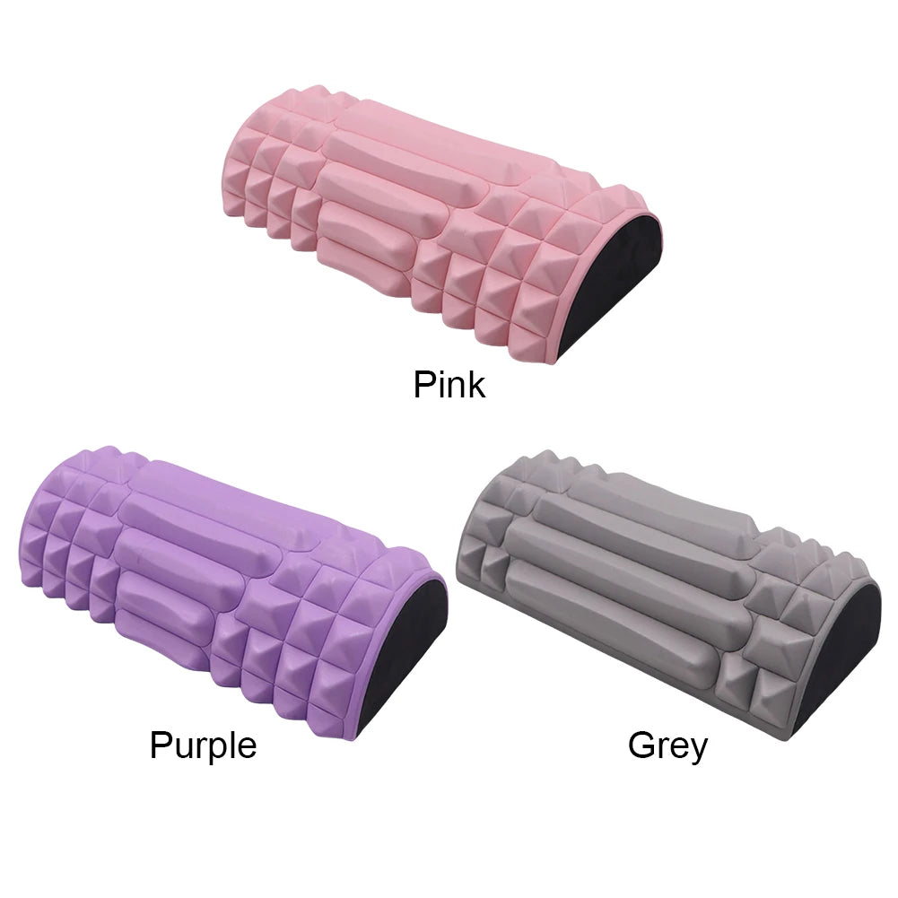 Foam Roller Massage Column High Density Exercise Roller Multi-Function Portable Muscle Roller Half Round