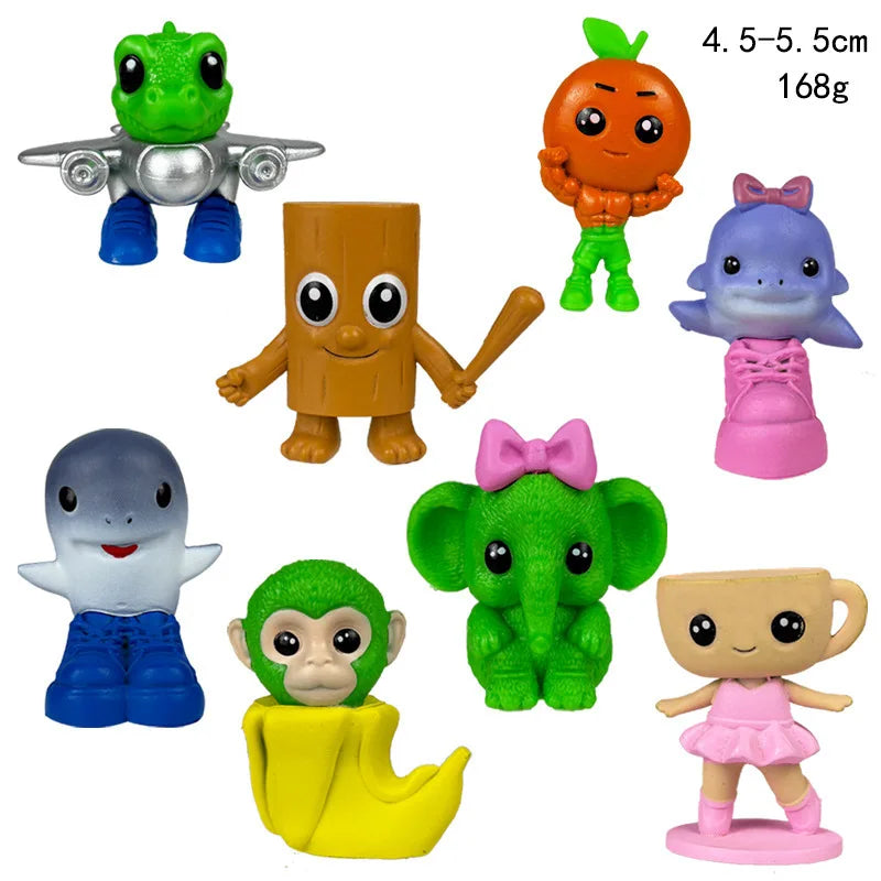 Italian Brainrot AI Animals Tung Tung Tung Sahur Figure Tralalelo Tralala Figurine Doll Toy Desk Decoration Model