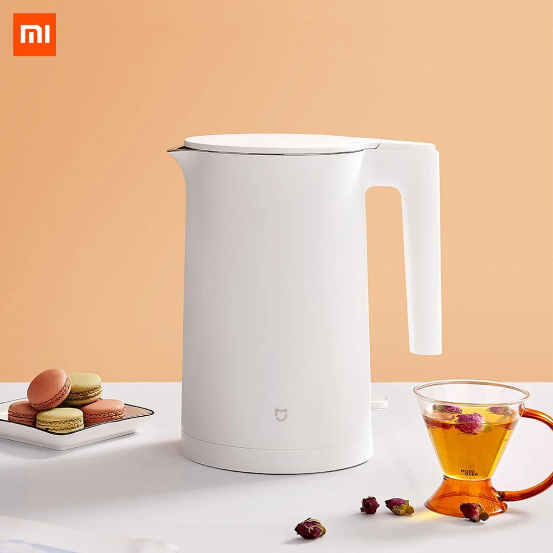 New Xiaomi Mijia Electric Kettle 2 Large Capcity 1.7L Water Boiler Safety Auto-Off Double Layer Anti-Scalding Electric