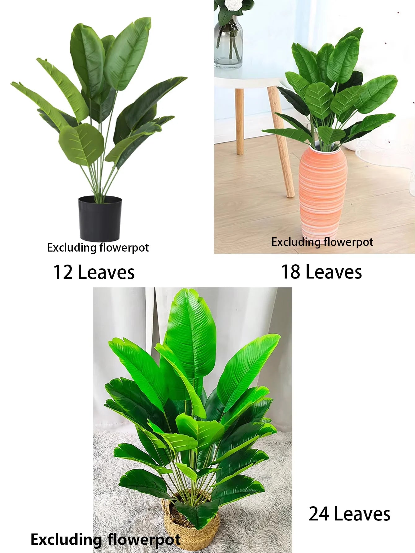 1pc Large Artificial Areca Palm Plant In Pot Plant Faux Tropical Plants Tall Table Palm Tree Home Office Decoration