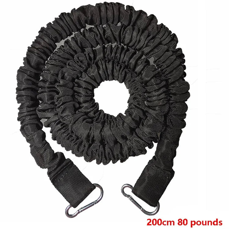 Running Sprint Dash Track and Field Pull Rope Resistance Bands for Football Basketball Powerful Strength Explosive