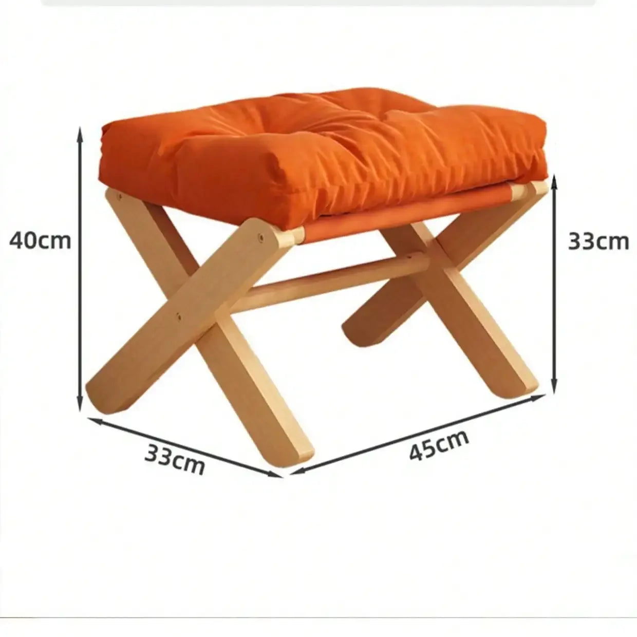 Makeup Chair Small Sofa Bench Tea Table Footrest Shoe Changing Stool Foldable Stool Furniture For Living Room Doorway