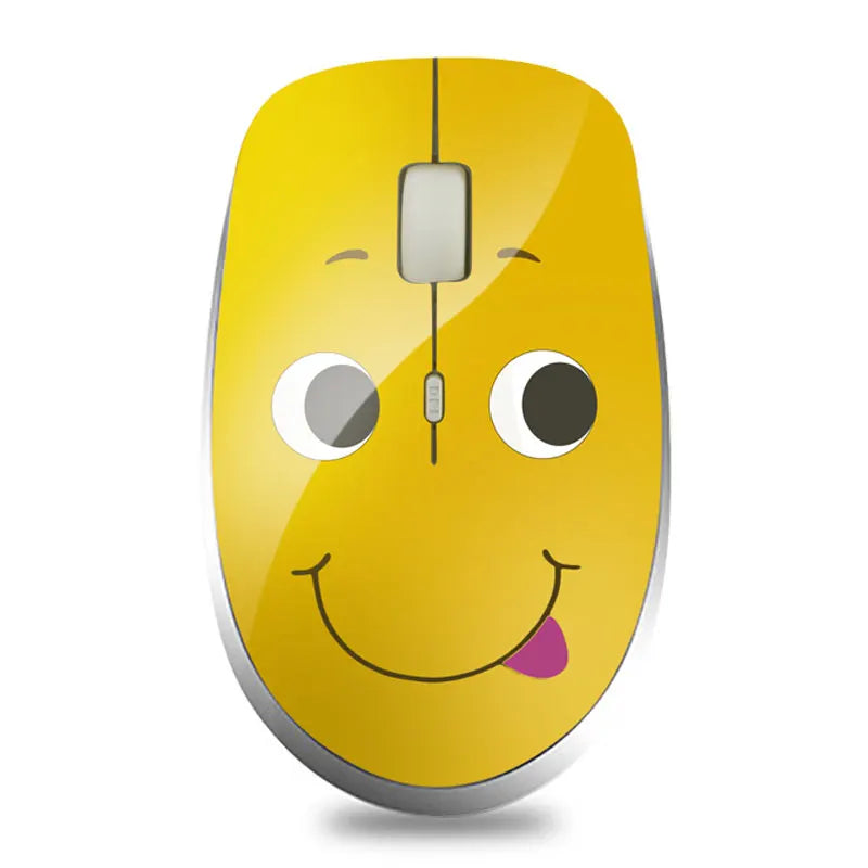 Silent Expression Wireless Mouse for Computers and Laptops - Creative New Wholesale Product Suitable as a Gift