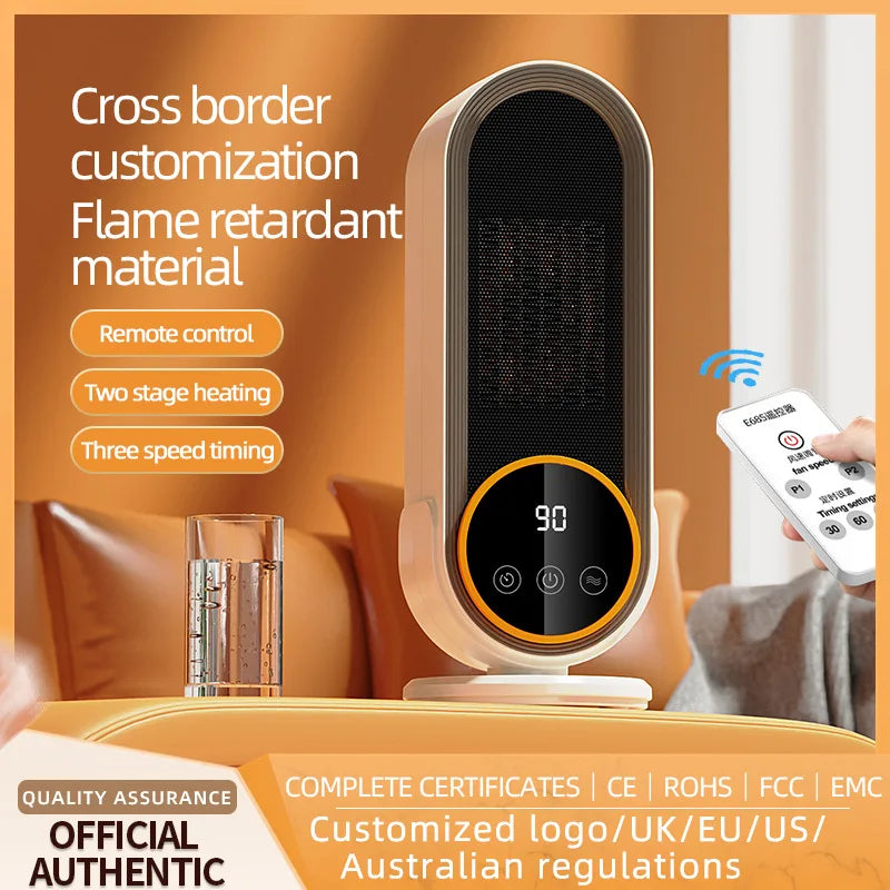 PTC Ceramic Heating For Home Bedroom Office Portable Heater Electric Fan Heater Mini Radiator Desktop Warmer Machine