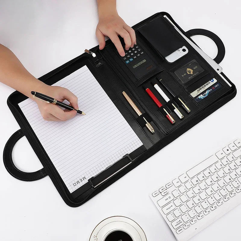 portable-business-trip-a4-folder-organizer-leather-portfolio-for-document-file-tablet-holder-briefcase-for-man-office-university